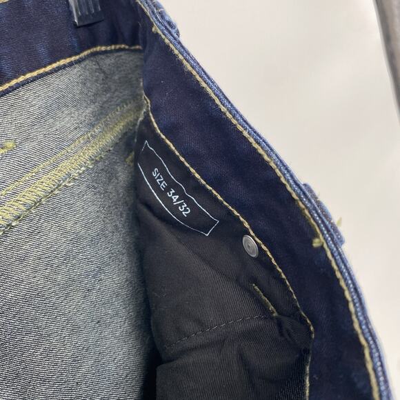 Moxie And Moss Workwear The Maven Carpenter Double Knee Blue Jean Size 34 x 28 - Picture 11 of 13